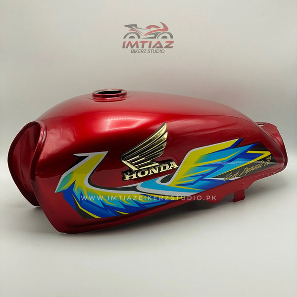 2021 CD70 Red Fueltank WIth ABS SideCovers | Genuine Customized