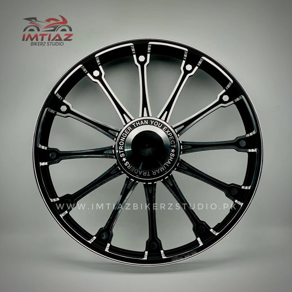 Crown Silver Alloy Rims | CD70 | Premium Quality