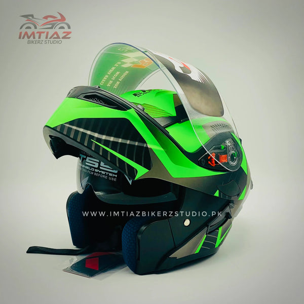 Revo Green Helmet By Vector | Medium size | DOT Approved | Premium Quality