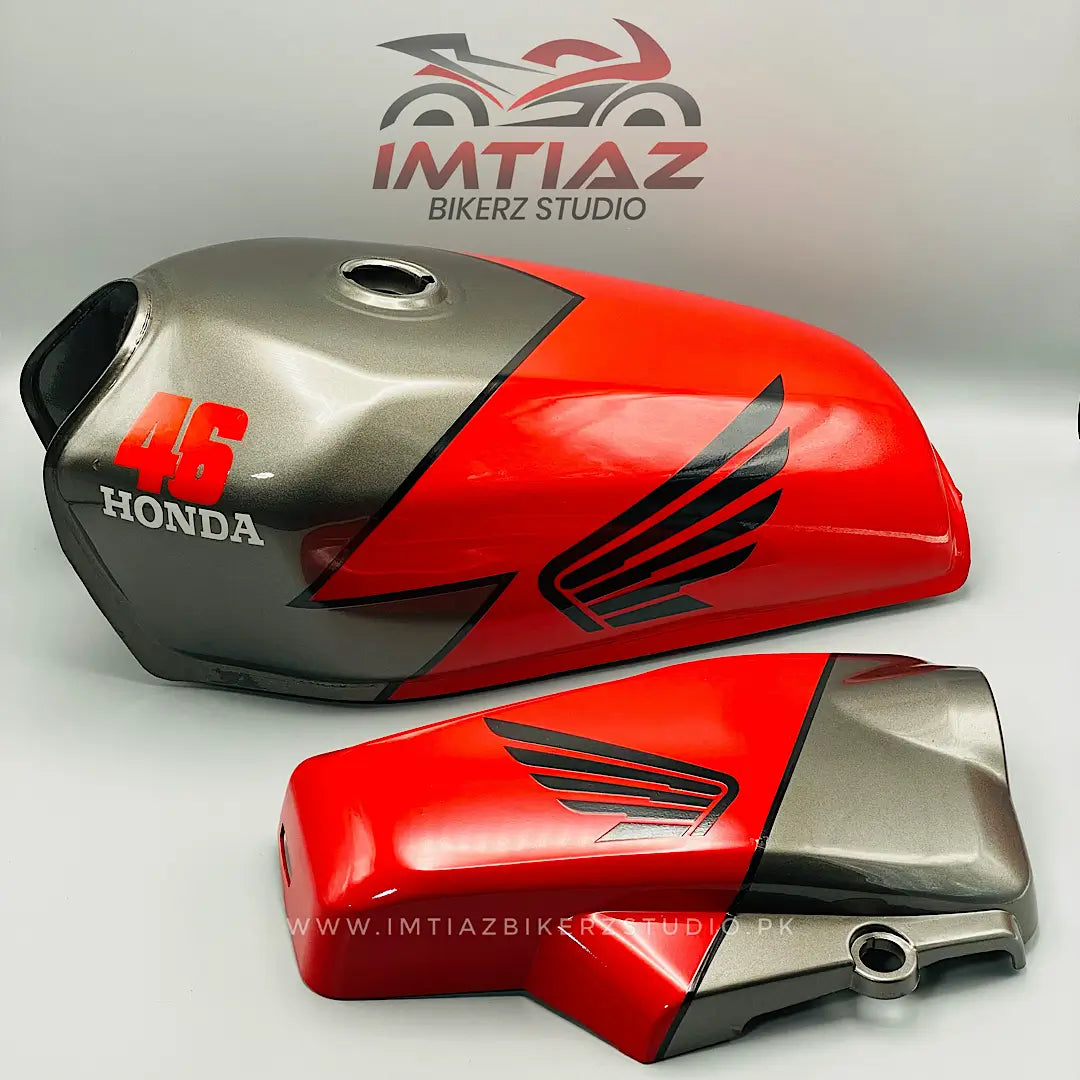 Honda 46 design Red/Grey CG125