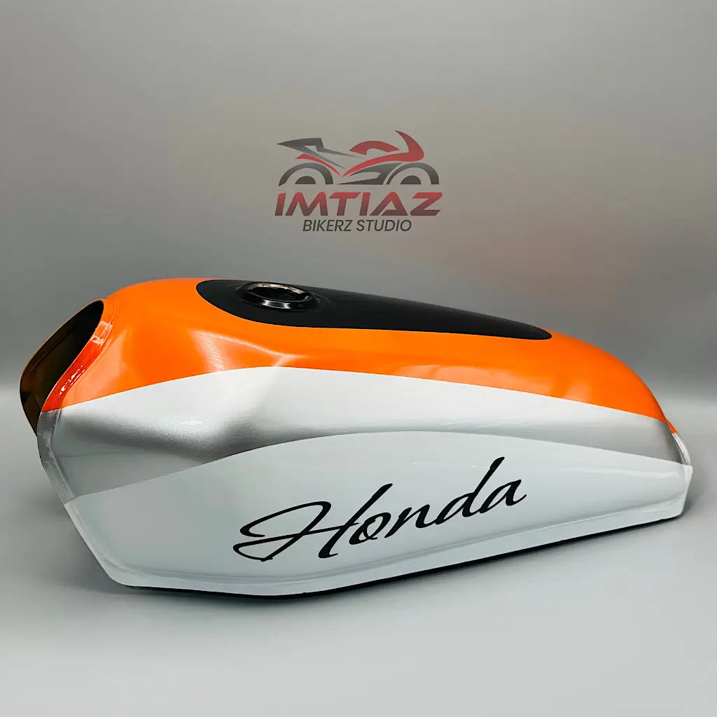 HD Honda design Wht/Orn CG125