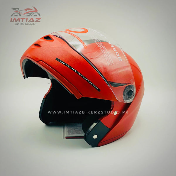Helmix Red Helmet | Large Size | Premium Quality