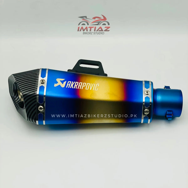 Akrapovic Multi Colour Exhaust With Heavy Bass