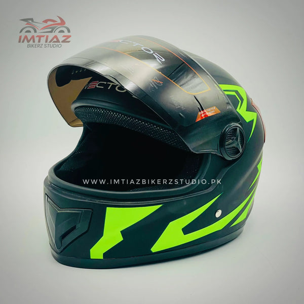 Vector Green Helmet | Large Size | Premium Quality