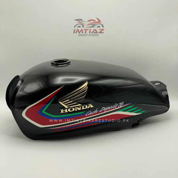 2017 CD70 Black Fueltank WIth ABS Sidecovers | Genuine Customized