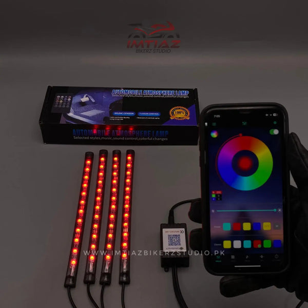 Bluetooth Atmospheric Lights | 7 Color Control | High Quality