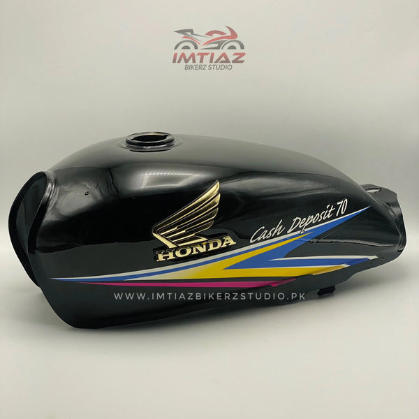 2010 Black CD70 Fueltank With ABS Sidecovers | Genuine Customized