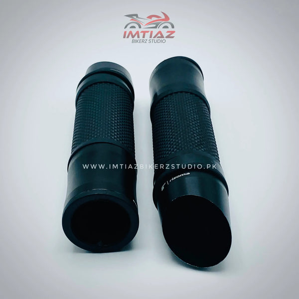 Rizoma Black Metal Grips | CD70/CG125