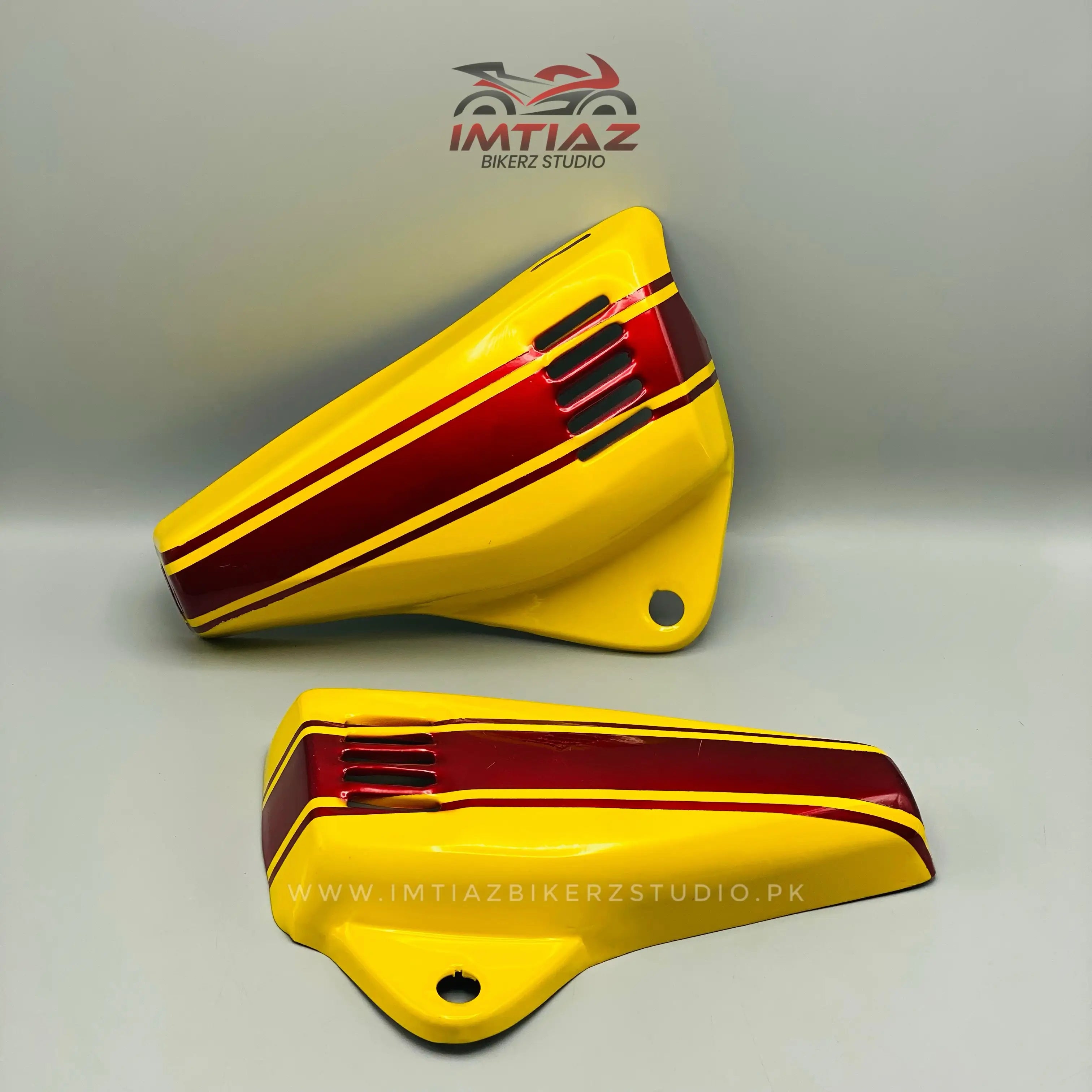 CG125 yellow Customised Tankset