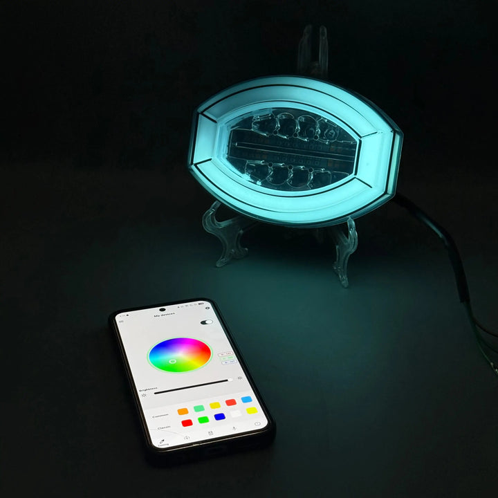 RGB MOON BACKLIGHT | CONTROL WITH MOBILE – Imtiaz Bikerz Studio