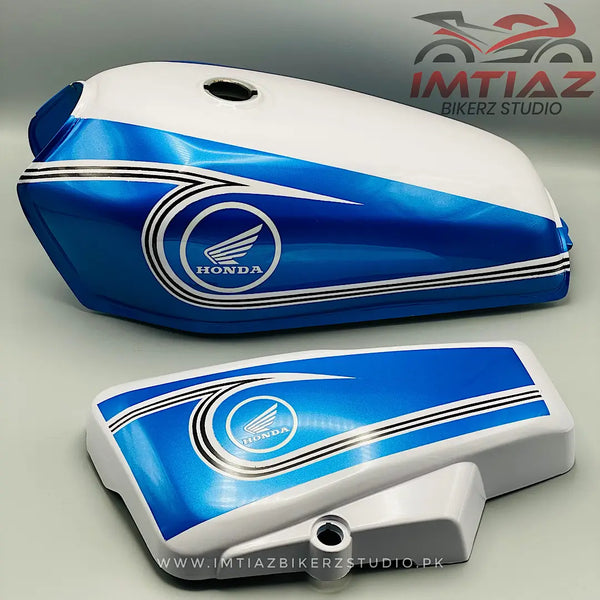 Honda Logo white/Blue CG125