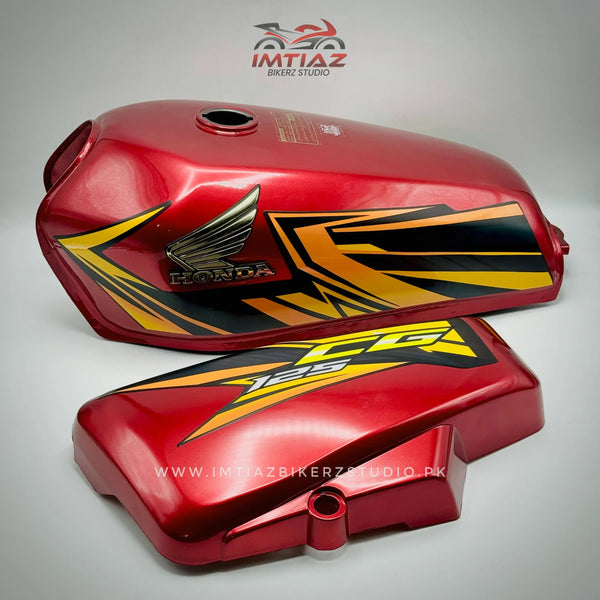 2026 Red Wrap Outfit | Genuine Customized | Apluse High Quality | For CG125