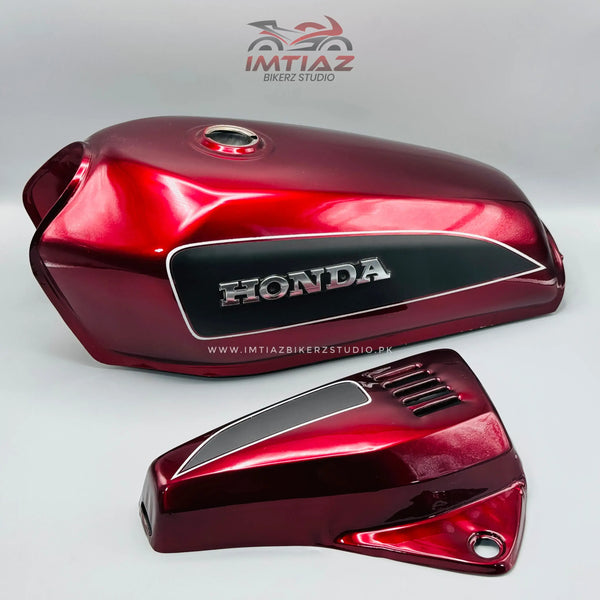 Irani Wine Red | Matte Design | CG125 | Premium Quality With Metal Sidecovers