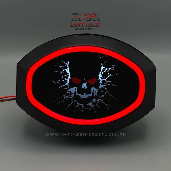 Neon Skull Backlight CG125
