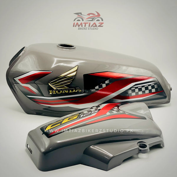 2024 Nardo Black Sticker | CG125 | Genuine Customized With Flexible Sidecovers