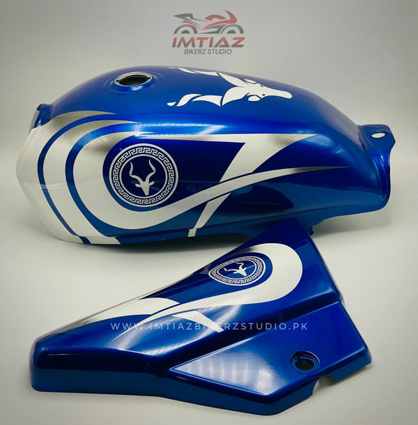 Markhor Blue & White | CD70 | A+ Quality With Flexible Sidecovers