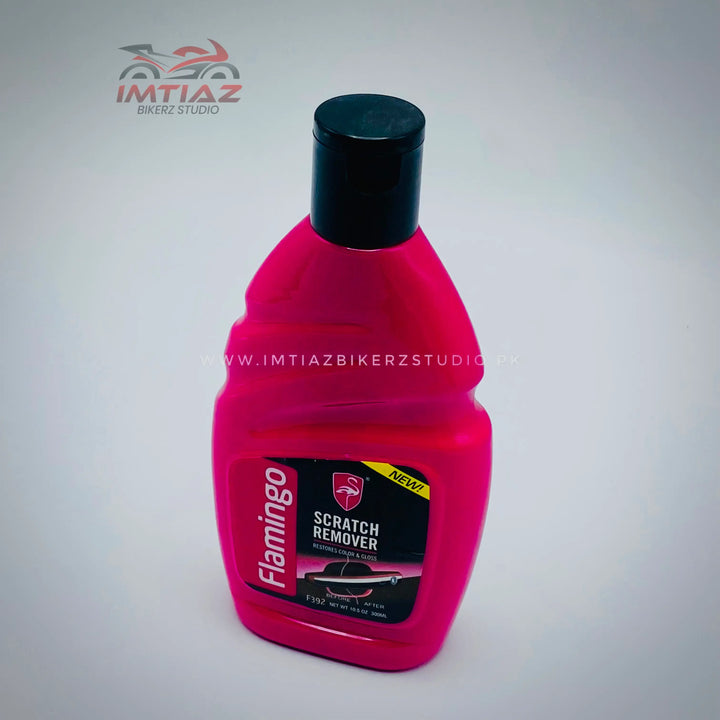 Color Titanium Scratch Repair Flamingo Scratch Remover | Restores Color & Gloss – Imtiaz Bikerz Studio