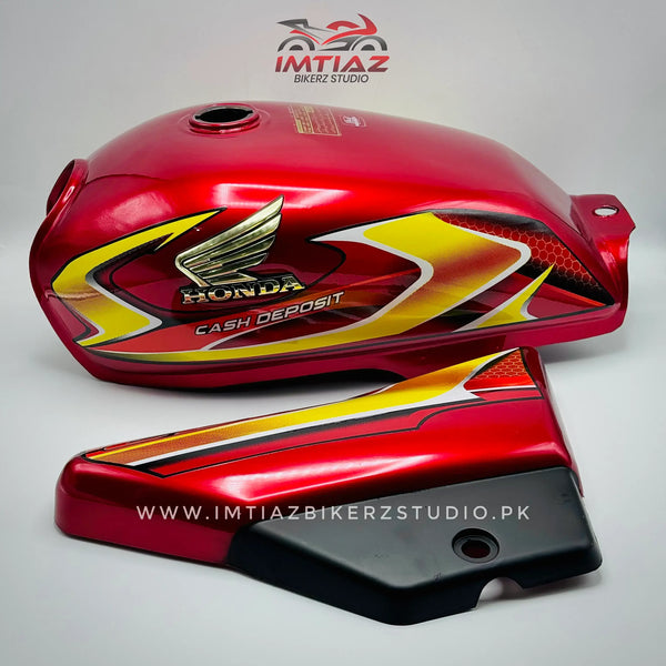 CD70 |2026 Red/Black|Sticker Customized Outfit | A Plus Quality
