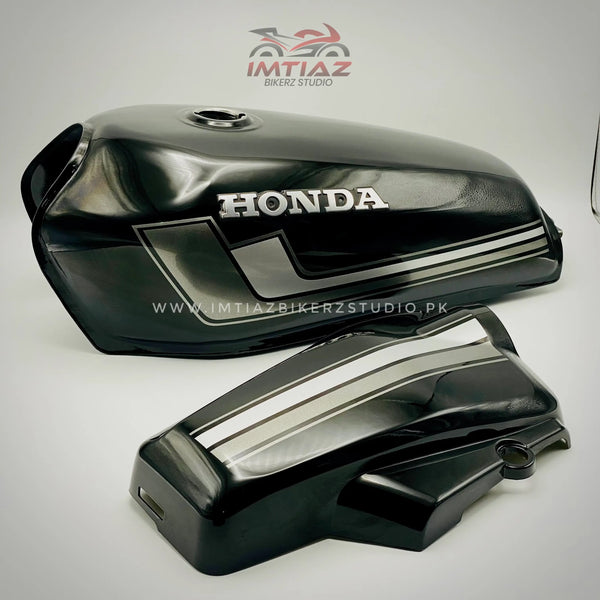 Irani Black Silver Grey | CG125 | Premium Quality With Flexible Sidecovers