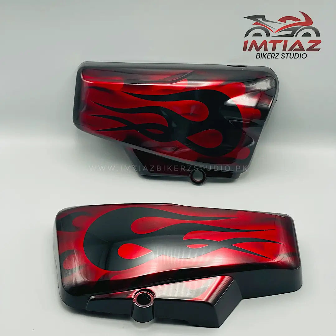 Flame Red Design CG125