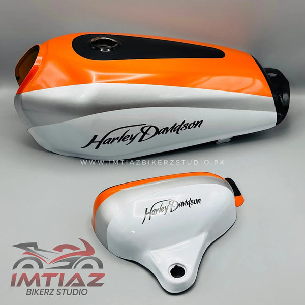 Harley Orange/white Alter CD70
